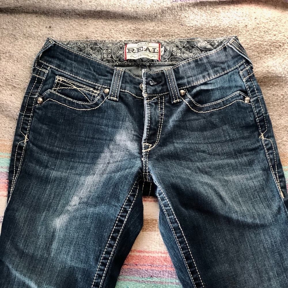 Ariat bootcut jeans dark wash